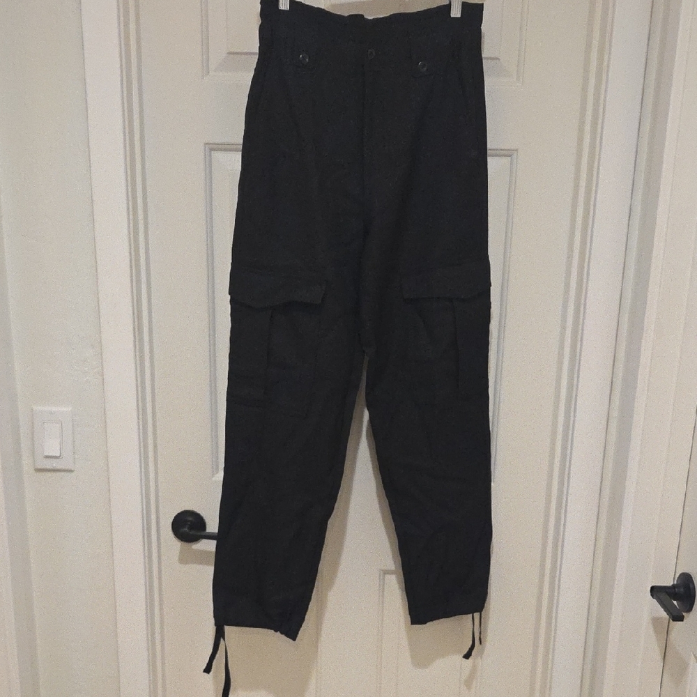 Women's Black Cargo Pants